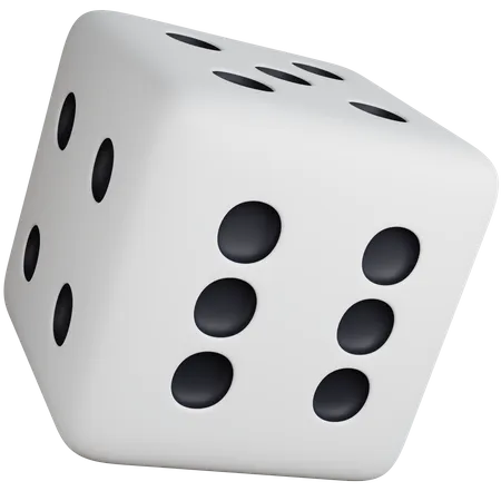 Floating Dice  3D Icon