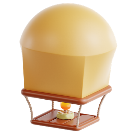 Floating Lantern  3D Icon