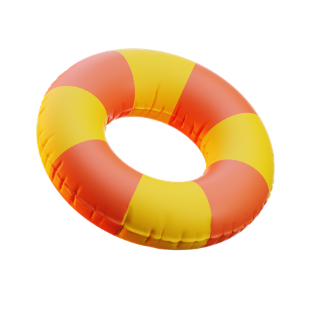 浮き輪  3D Icon
