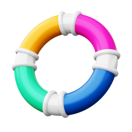 Floating Ring  3D Icon