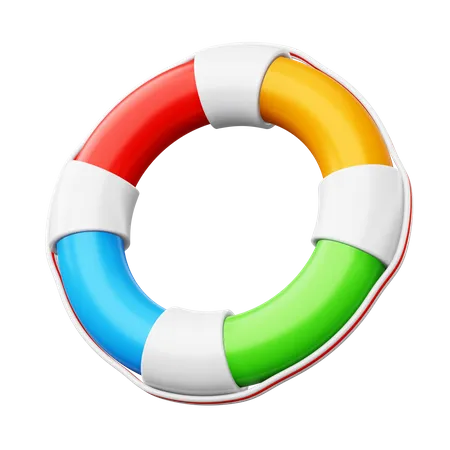 Floating Ring  3D Icon