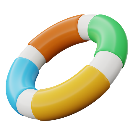 Floating Ring  3D Icon