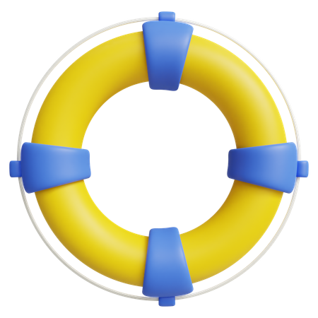 Floating Tube  3D Icon