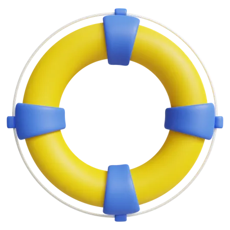 Floating Tube  3D Icon