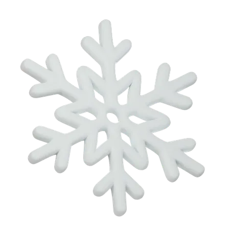 Flocon de neige  3D Icon