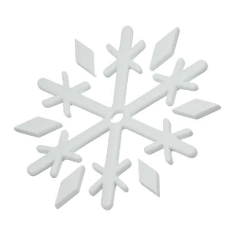 Flocon de neige  3D Icon