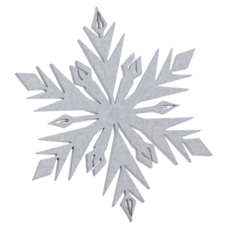 Flocon de neige  3D Icon