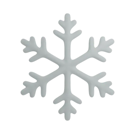 Flocon de neige  3D Icon