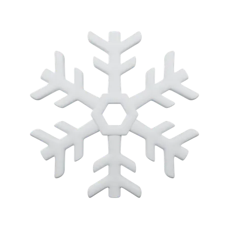 Flocon de neige  3D Icon