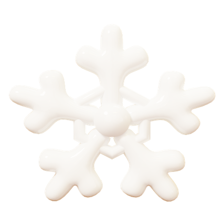 Flocon de neige  3D Icon