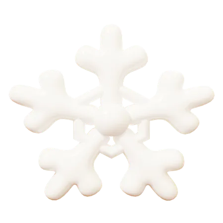 Flocon de neige  3D Icon