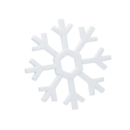 Flocon de neige  3D Icon