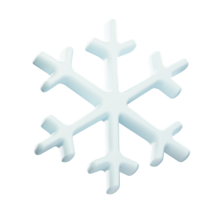 Flocon de neige  3D Icon