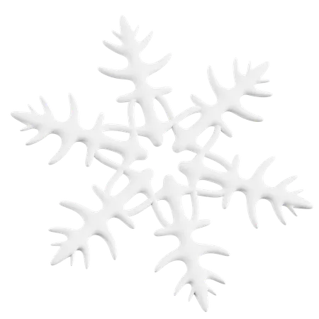 Flocon de neige  3D Icon