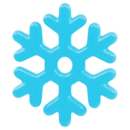 Flocon de neige  3D Icon