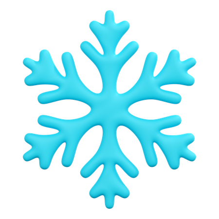 Flocon de neige  3D Icon