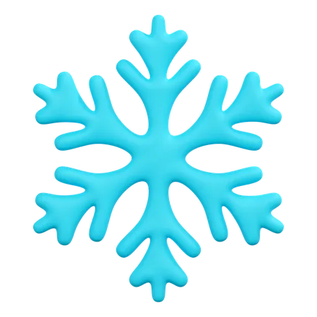 Flocon de neige  3D Icon