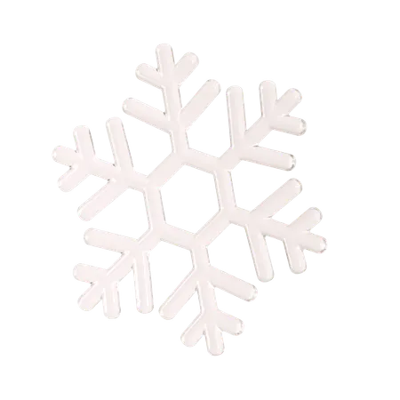 Flocon de neige  3D Icon