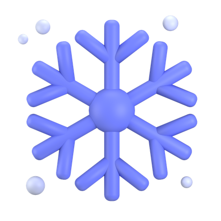 Flocon de neige  3D Icon