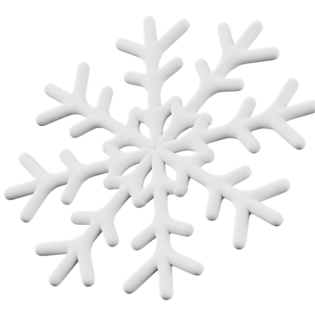 Flocon de neige  3D Icon