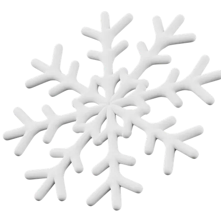 Flocon de neige  3D Icon