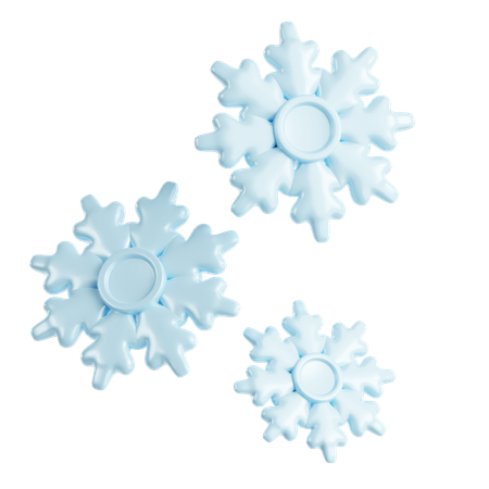 Flocon de neige  3D Icon