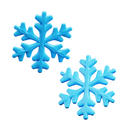 Flocon de neige  3D Icon