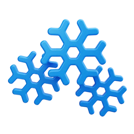 Flocon de neige  3D Icon