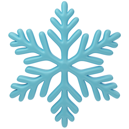 Flocon de neige  3D Icon