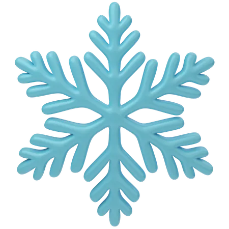 Flocon de neige  3D Icon