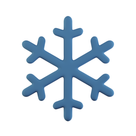 Flocon de neige  3D Icon