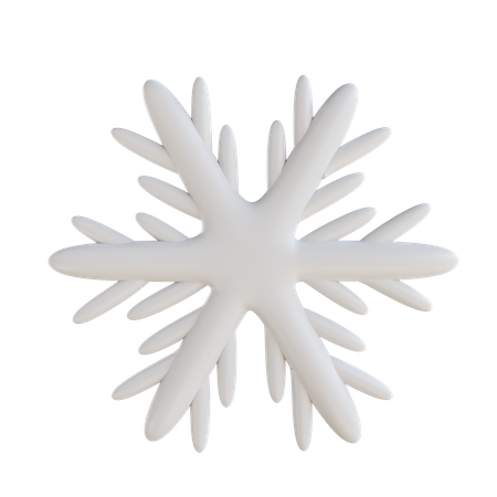 Flocon de neige  3D Icon