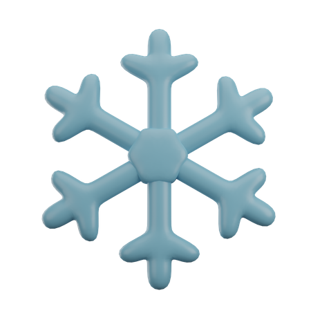 Flocon de neige  3D Icon