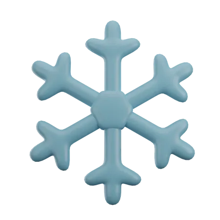 Flocon de neige  3D Icon