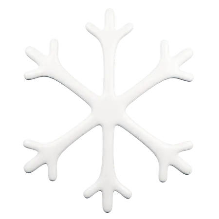 Flocon de neige  3D Icon