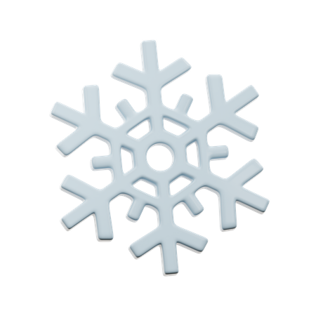 Flocon de neige  3D Icon