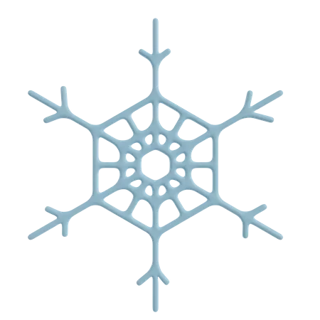 Flocon de neige  3D Icon