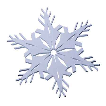 Flocons de neige  3D Icon