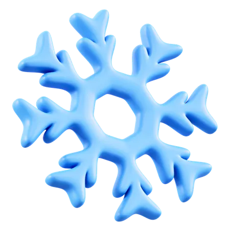 Flocons de neige  3D Icon