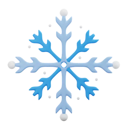 Flocons de neige  3D Icon