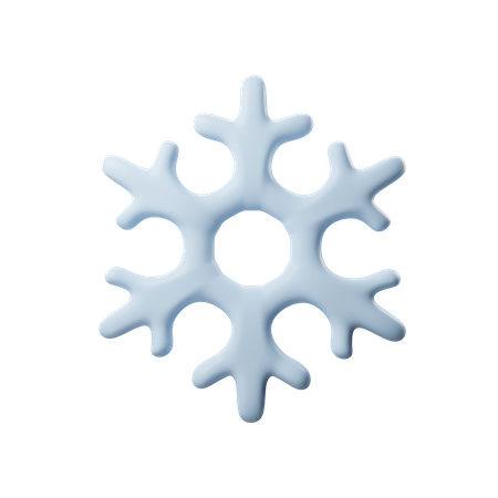 Flocons de neige  3D Icon