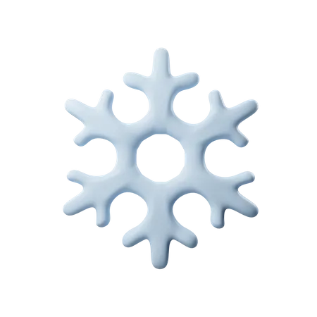 Flocons de neige  3D Icon