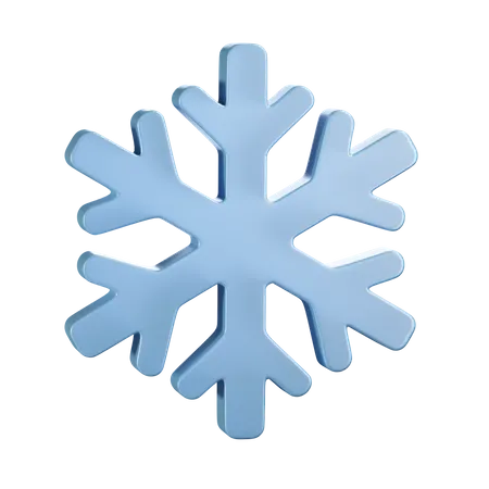 Flocons de neige  3D Icon