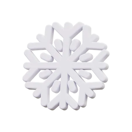 Flocons de neige  3D Icon