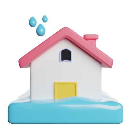 Flood  3D Icon