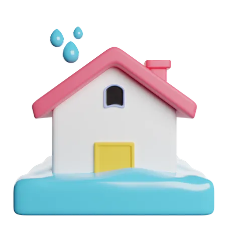 Flood  3D Icon