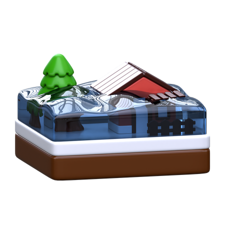 Flood  3D Icon