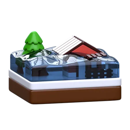 Flood  3D Icon