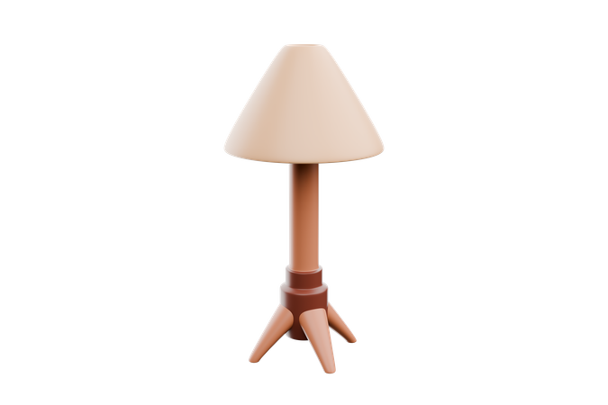 Floor Lamp  3D Icon