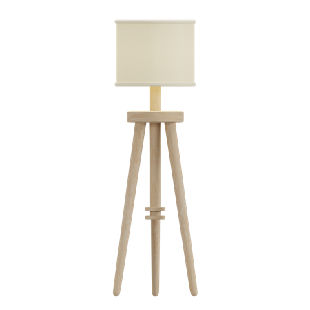 Floor Lamp 3D Icon